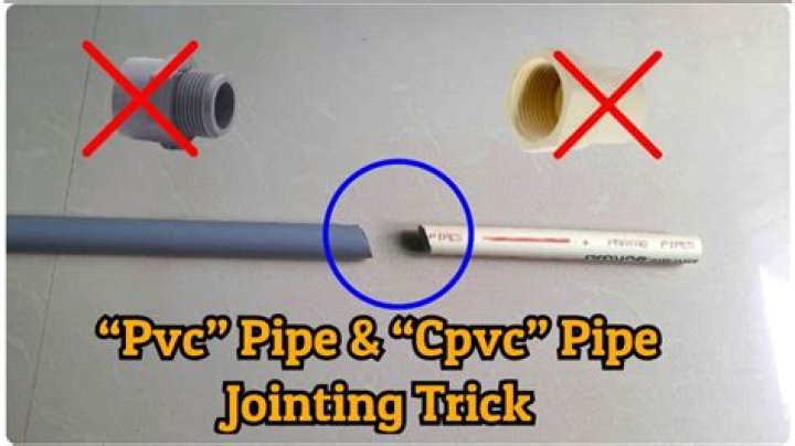 What is the joining method for PVC and CPVC piping?