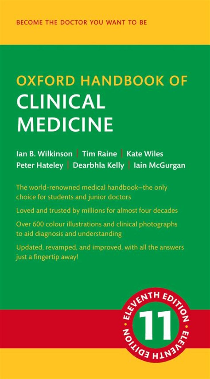 What is the latest edition of Oxford Handbook of Clinical Medicine?