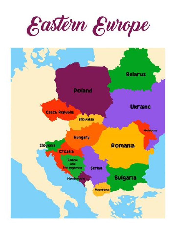 What is the main influence that created the countries of Eastern Europe?