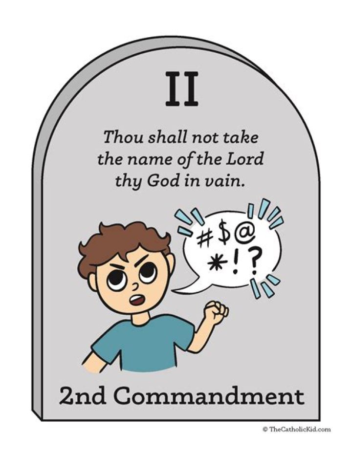 What is the meaning of 2nd commandment?