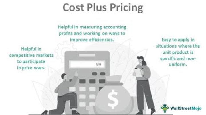 What is the meaning of cost-plus pricing in marketing?