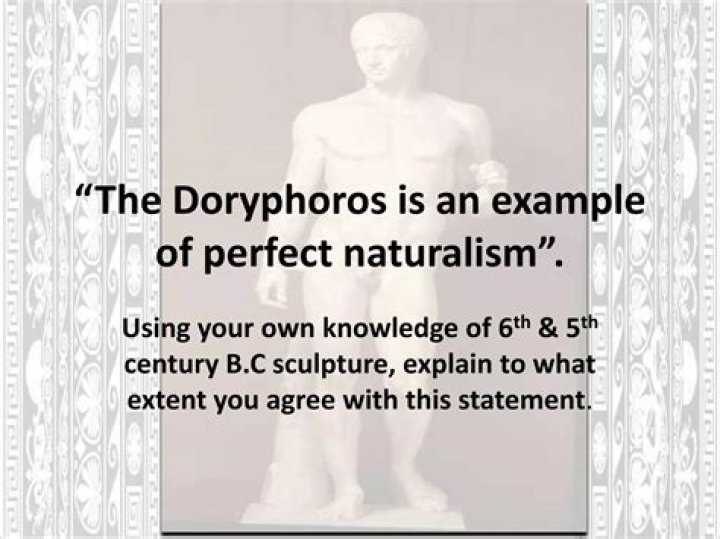 What is the meaning of the Doryphoros?