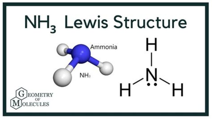 What is the molecular geometry of N in NH3?