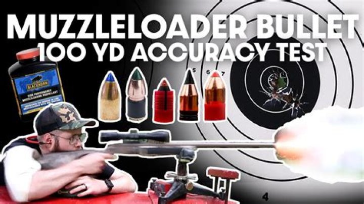 What is the most accurate muzzleloading bullet?