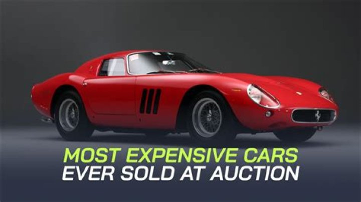 What is the most expensive auction car?