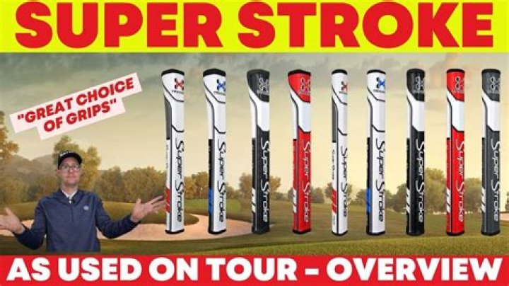 What is the most popular SuperStroke putter grip?