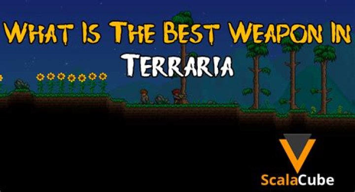 What is the most powerful gun in Terraria?