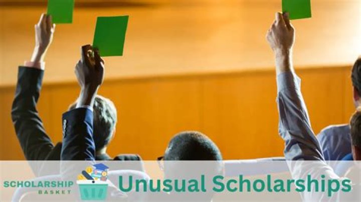What is the most unusual scholarship?