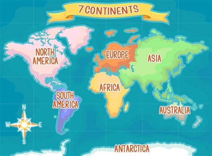 What is the name of 7 continent in the world?
