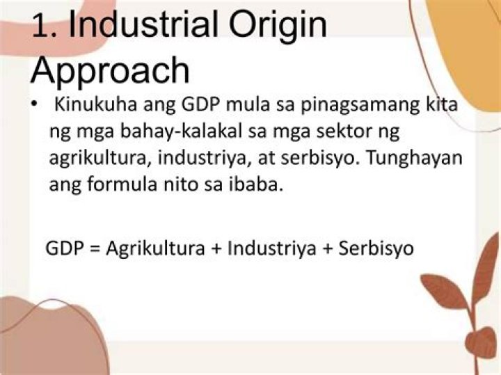 What is the other term for industrial origin approach?