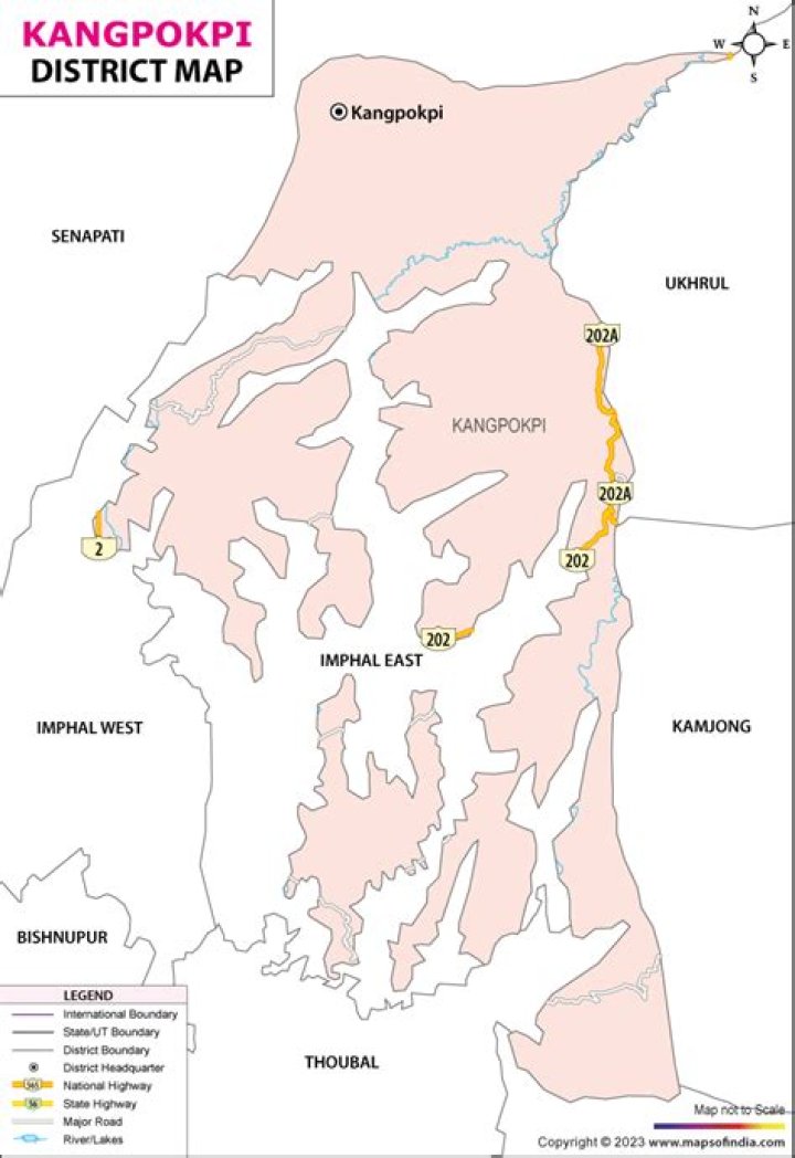 What is the Pincode of kangpokpi district?