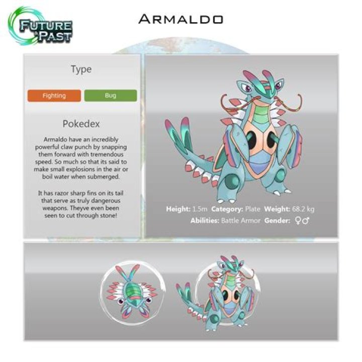 What is the pre evolution of Armaldo?