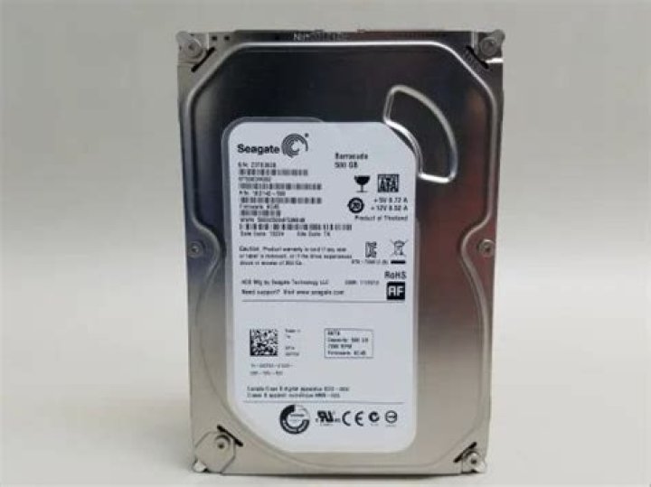 What is the price of 500GB hard disk in India?