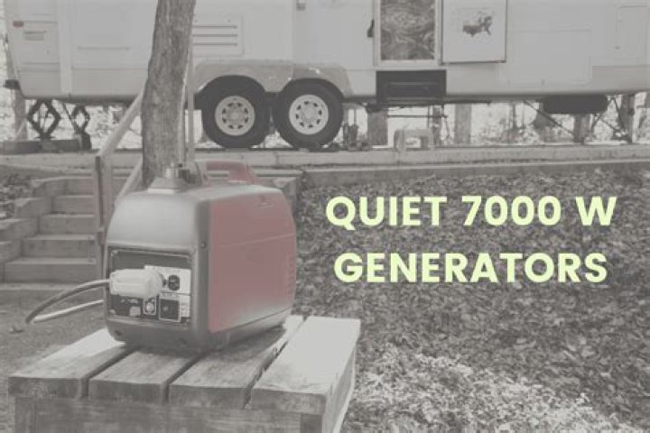 What is the quietest 7000 watt generator?