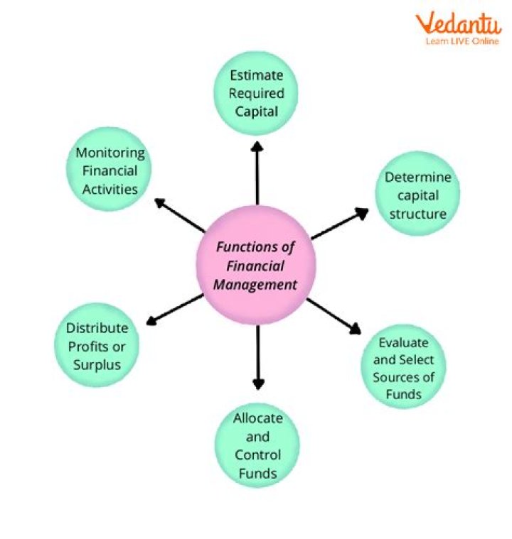 What is the relationship of financial management to accounting and economics?