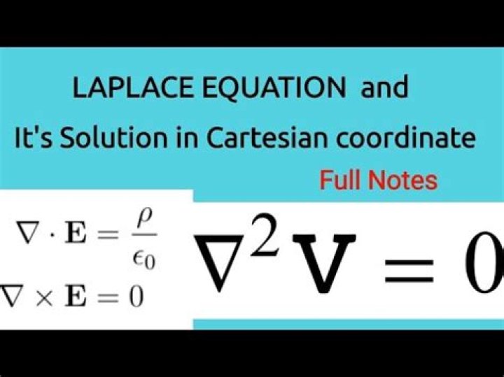 What is the solution of Laplace equation?