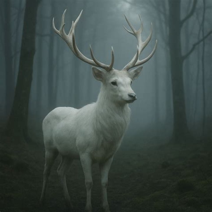 What is the symbolism of a white stag?