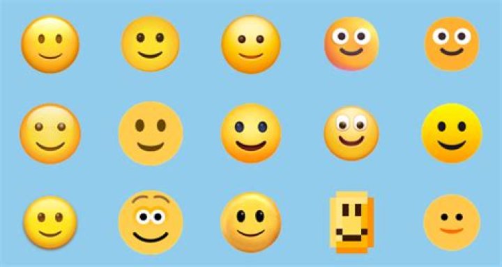 What is the tone of the slightly smiling emoji?