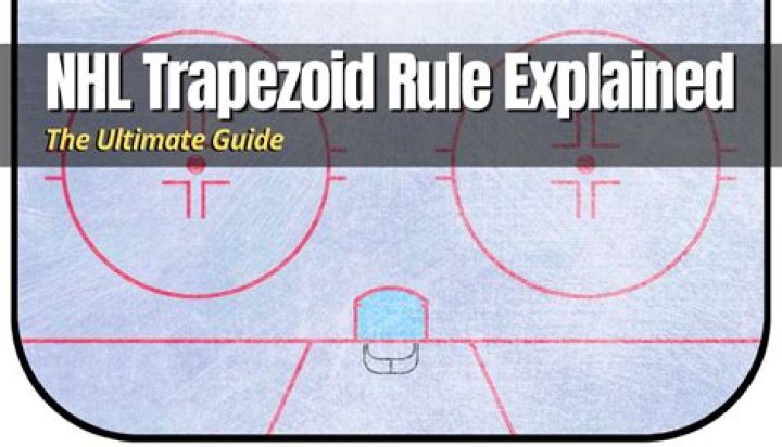 What is the trapezoid rule in the NHL?
