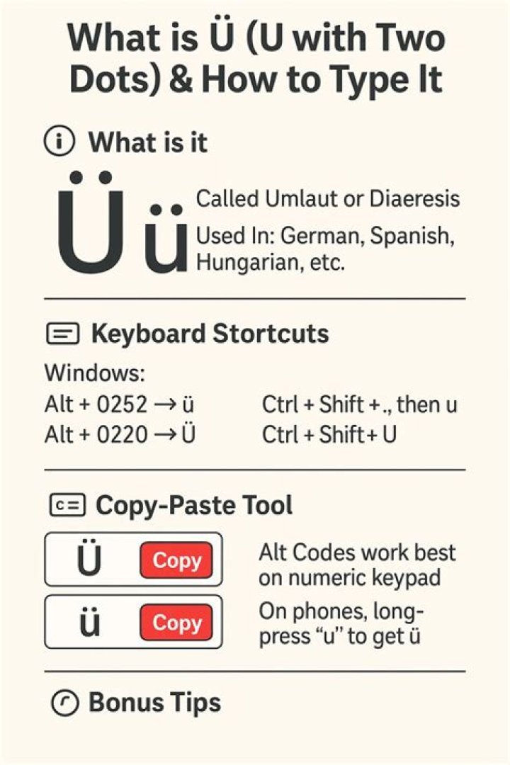 What is the Unicode for latin capital letter U with diaeresis?