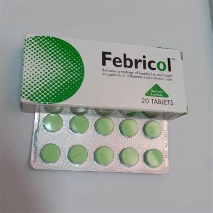 What is the use of Febricol tablets?