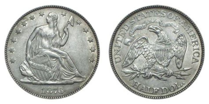 What is the value of a 1876 half dollar?