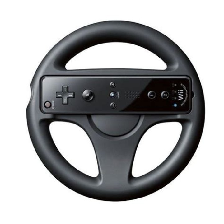 What is the Wii steering wheel called?