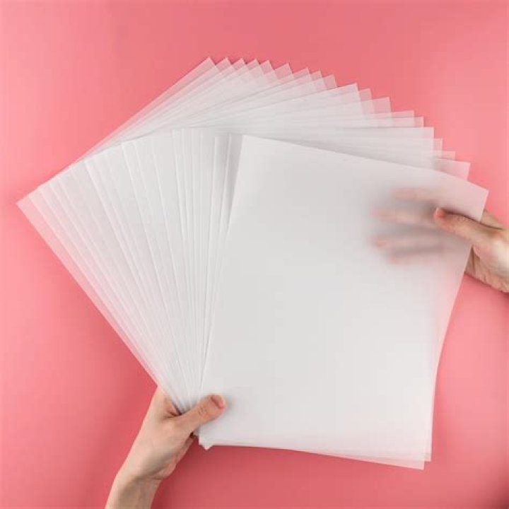 What is translucent vellum paper used for?