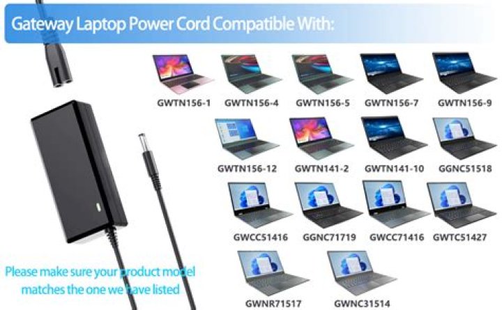 What kind of charger does a Gateway laptop take?