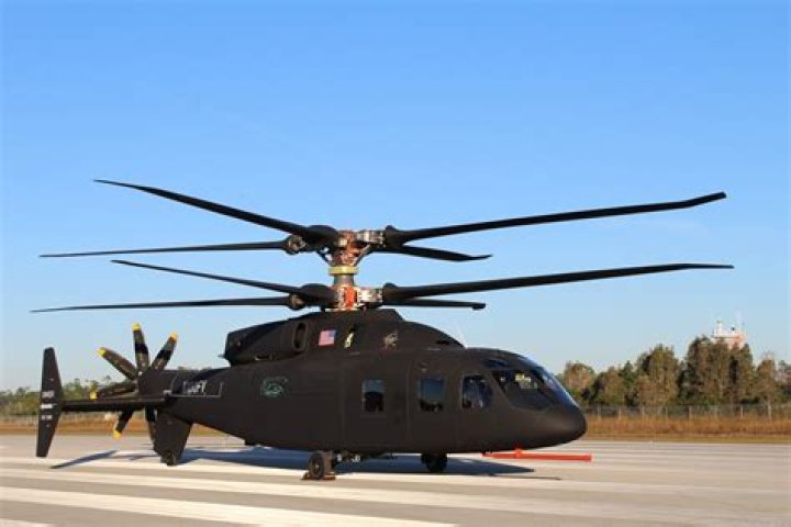 What kind of military helicopter has two rotors?