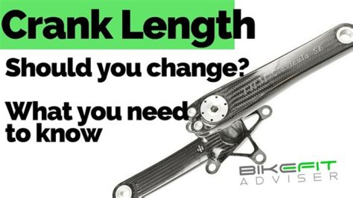 What length of crank arm should I use?