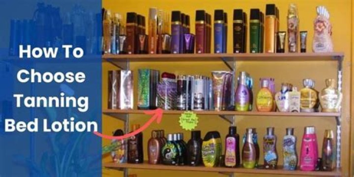What lotion should I use before tanning bed?