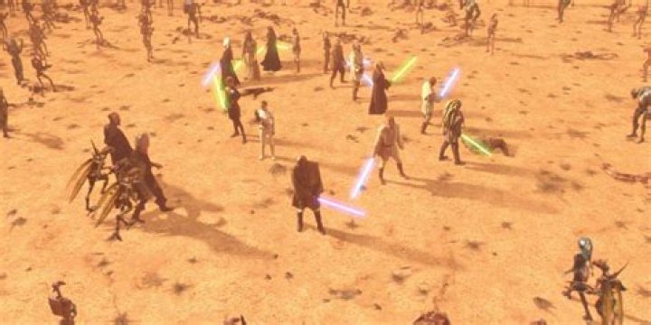 What movie is the battle of Geonosis?