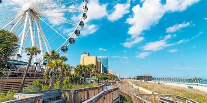 What part of Myrtle Beach is the convention center in?