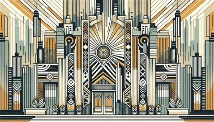 What patterns are used in Art Deco?