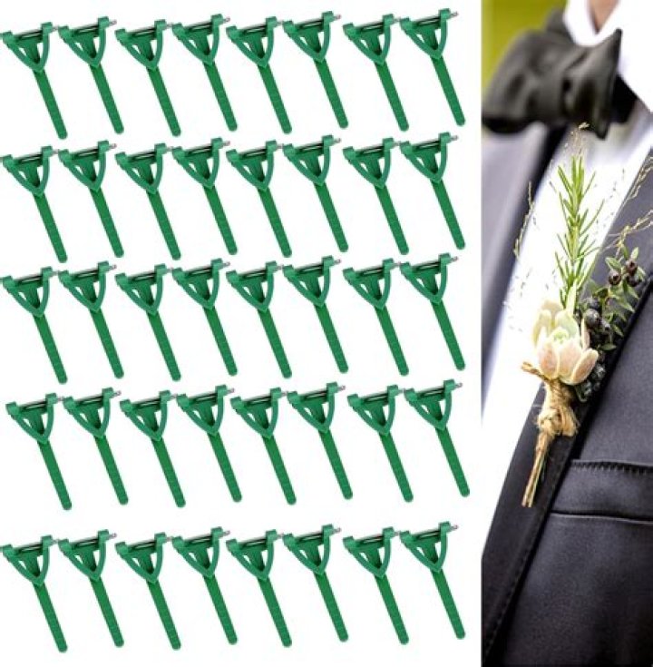 What pins to use for boutonniere?