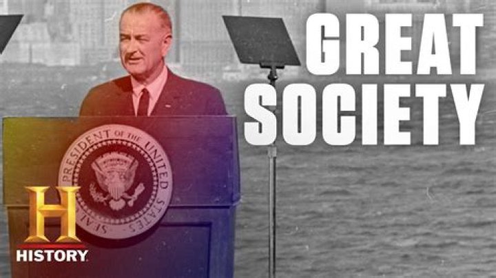 What programs did the Great Society include?