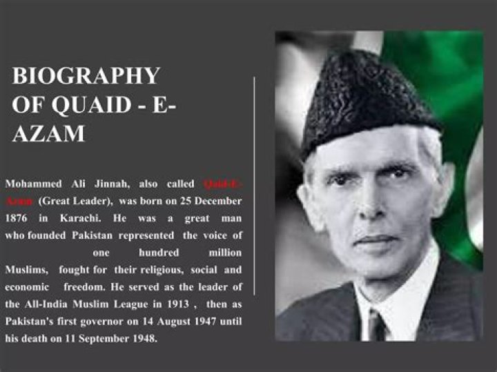 What Quaid Azam said about Pakistan?