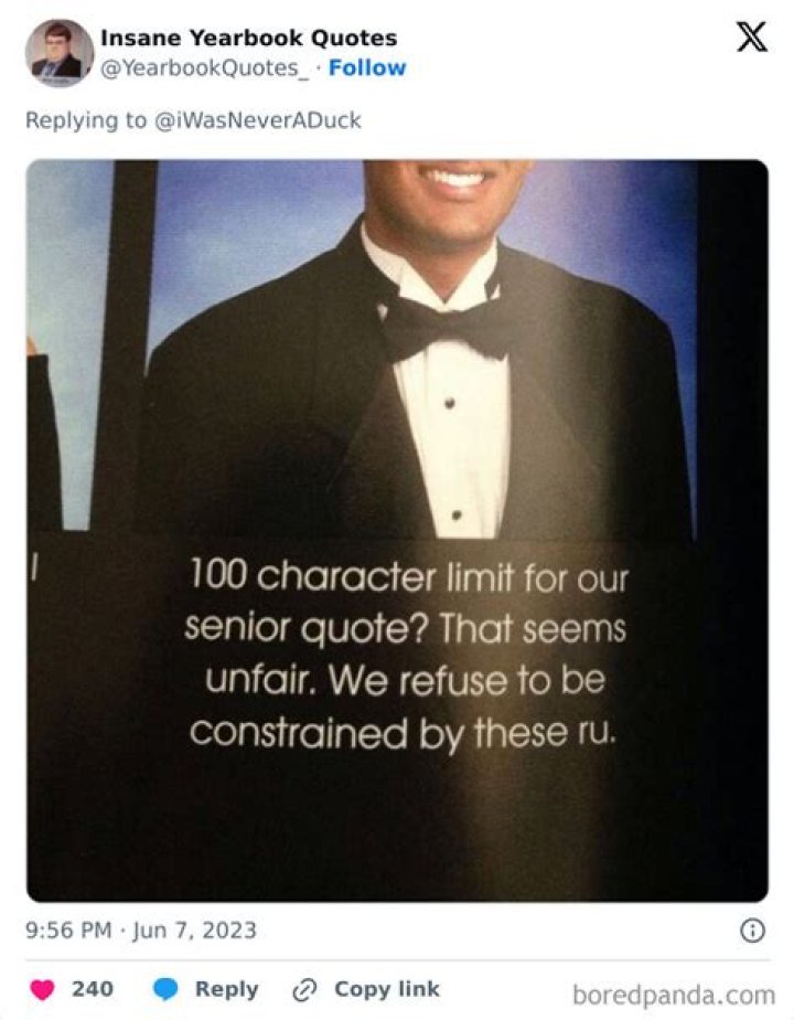 What quote should I put in my yearbook?