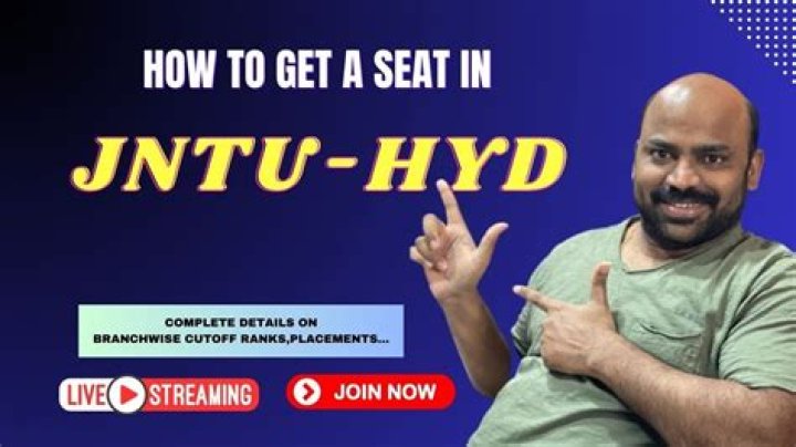 What rank should I get to get seat in Jntu?