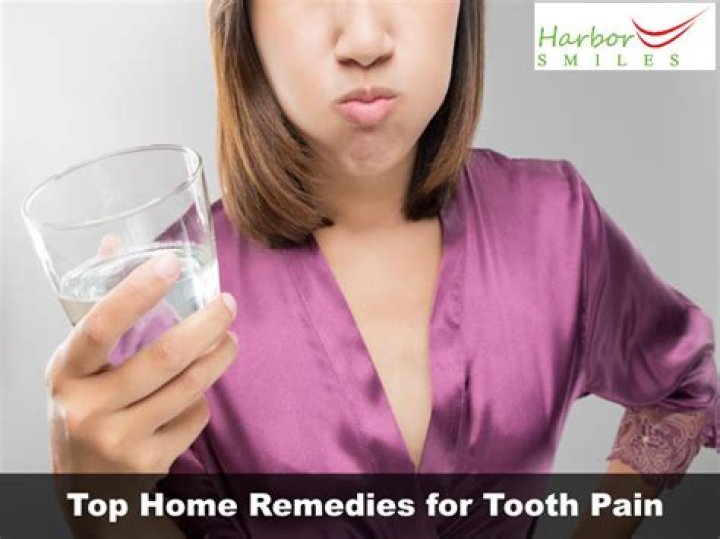 What relieves tooth pain the fastest?