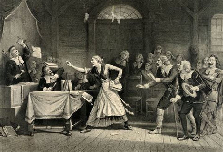 What role did politics play in the Salem witch trials?