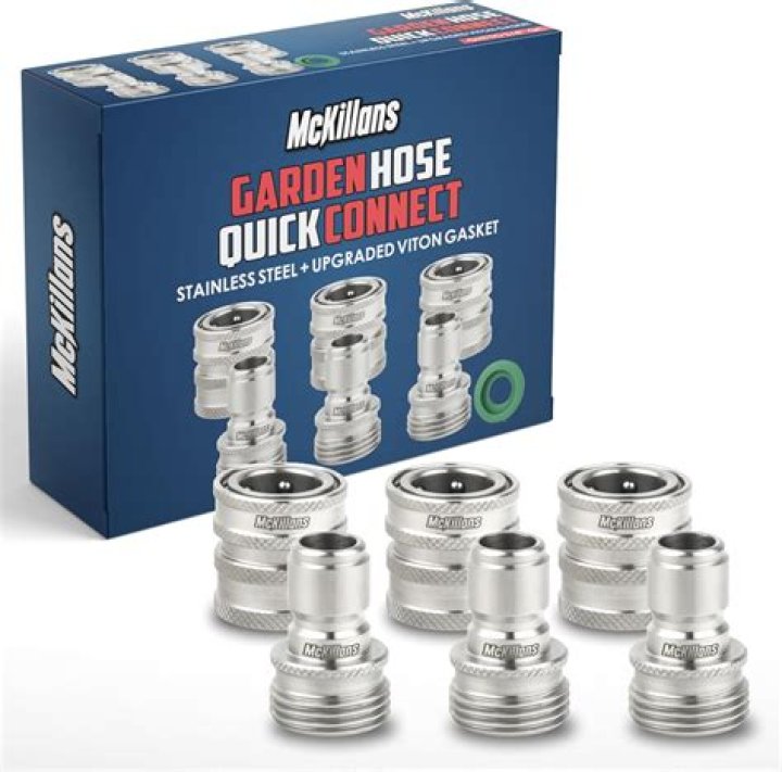 What size Quick Connect for garden hose?