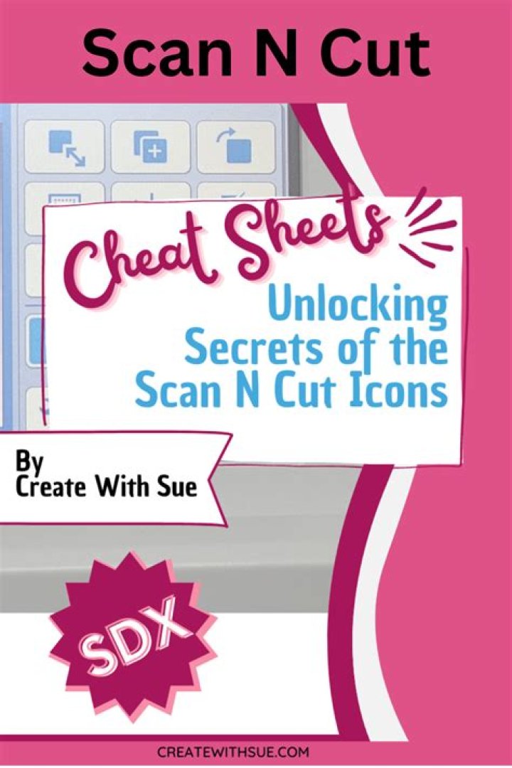 What software does scan N cut use?