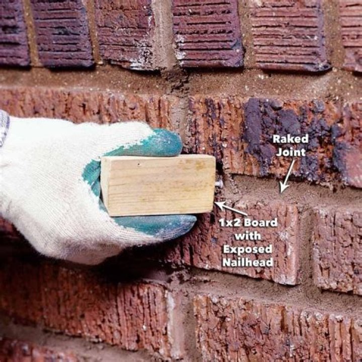 What tool is used for mortar joints?