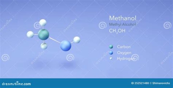 What type of structure does methanol have?