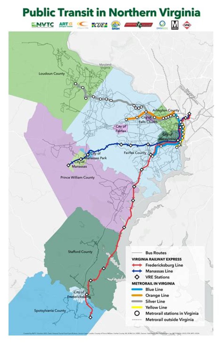 What type of transportation does Virginia have?