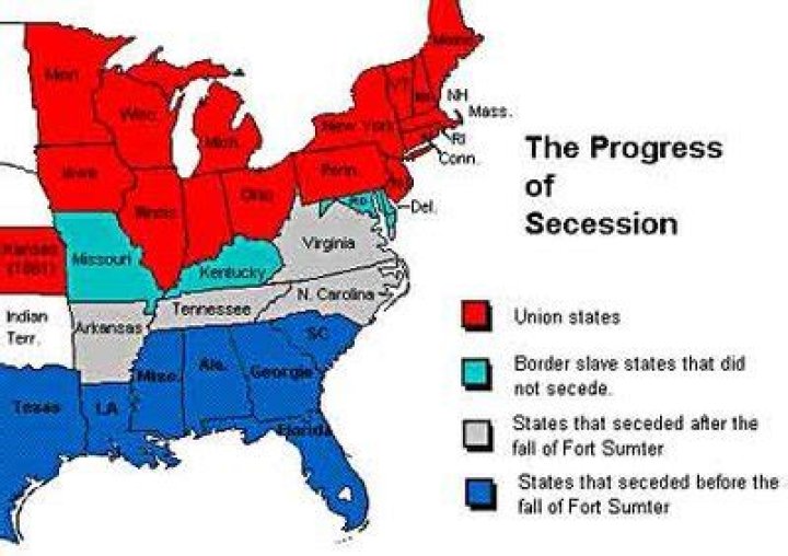 What was Texas reason for seceding?
