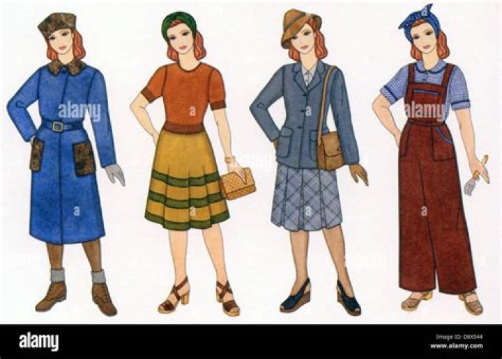 What was the fashion in 1945?