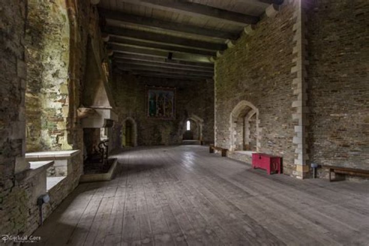 What was the inside of a castle like?